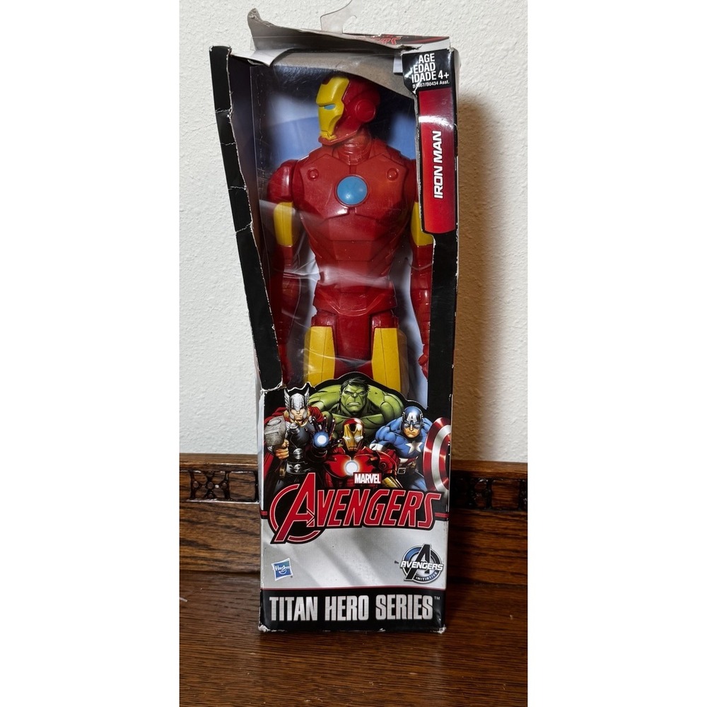 Hasbro Titan Hero Series Marvel Avengers Iron Man 2015 12 Inch Action Figure NEW